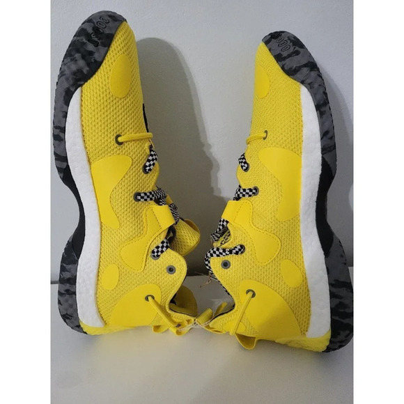 Adidas HARDEN Vol. 6 Impact Yellow Black Basketball Shoes GV9586 700 Size 10 main image 5